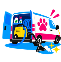 Local technician and service van